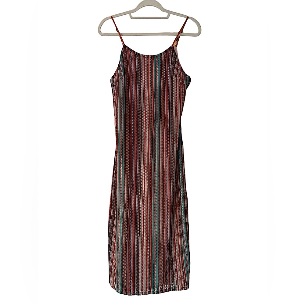 NWT Sam Edelman Macramé Stripe Sheath Dress | Size 8
